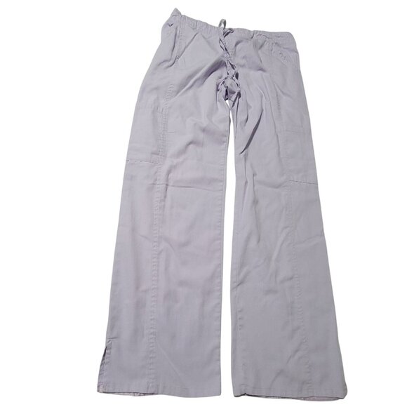MG Medgear Scrub Pants Womens Size Small White Nurse Work Uniform Bottoms - Picture 1 of 4